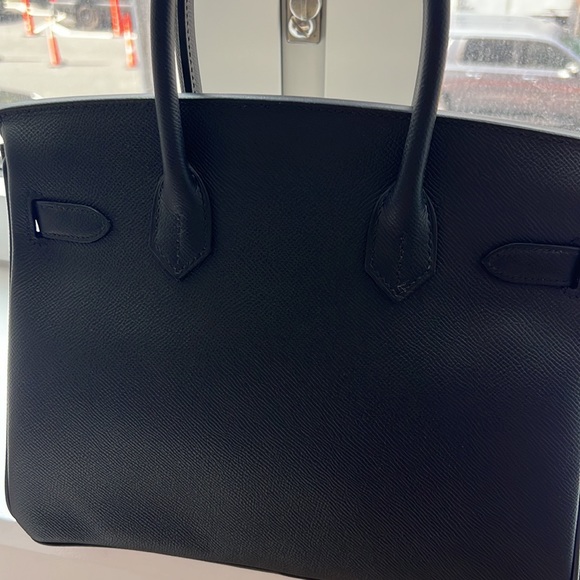 Hermes Birkin 30 Noir Epsom calfskin Gold Hardware BNIB SOLD - Picture 7 of 14